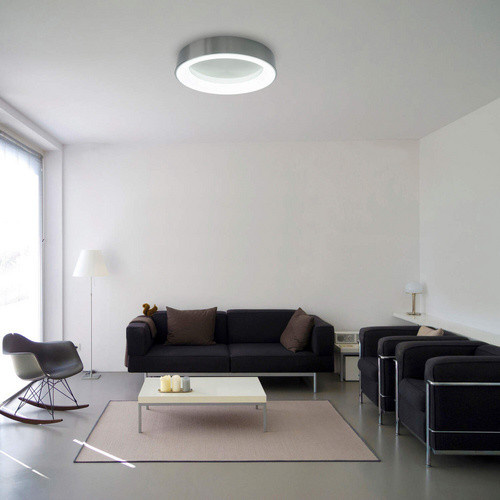 Näve LED-Deckenleuchte Multo RGB/CCT in Silber, B/T/H: 46,5 x 46,5 x 6 cm - Bild 2