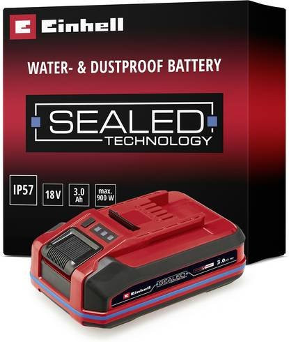 Einhell Akku 18V Power X-Change Plus Sealed 3,0 Ah in Rot - Bild 3