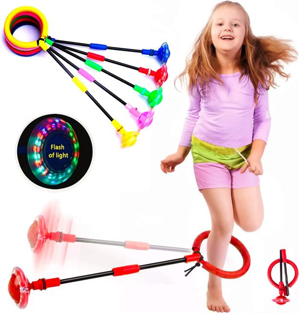 COYOCO Bounce Ball, Elastischer Leuchtball, Rosa / Pink - Bild 1