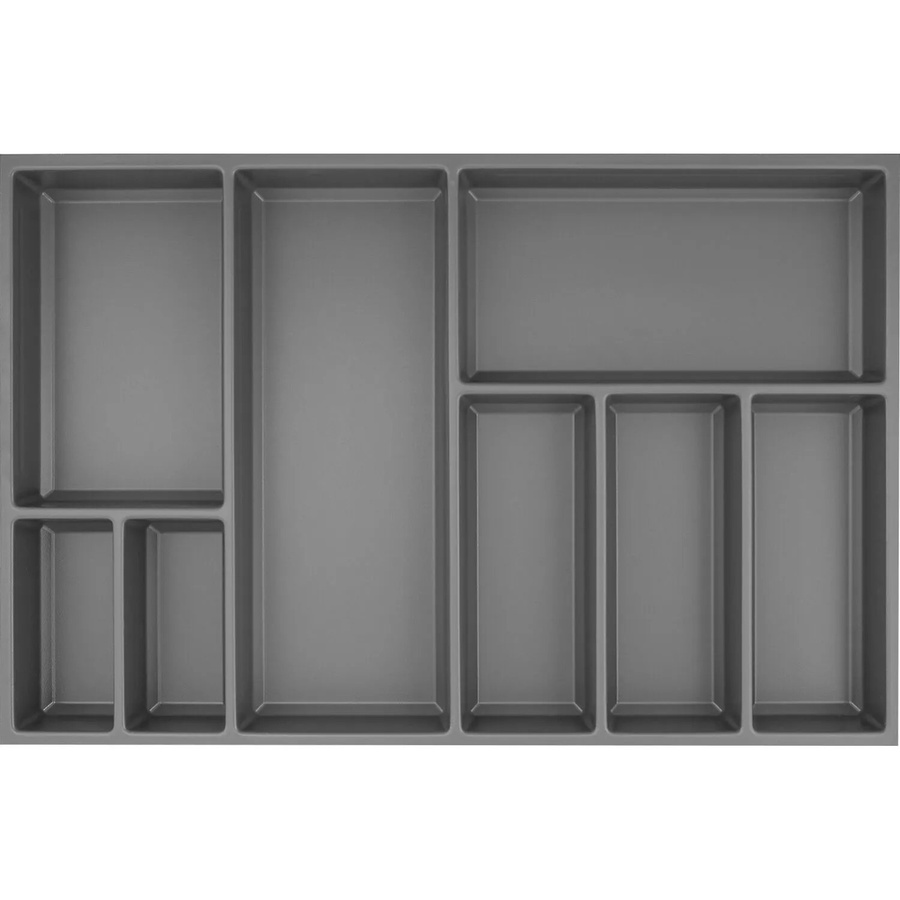 Agoform Besteckeinsatz Sky Schubladeneinsatz aus Kunststoff, Schiefergrau, B/T/H: 72,0 x 5,3 x 47,3 cm - Bild 2