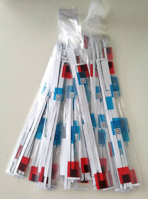 10er Set LCD Bildschirm Klebestreifen für Apple iMac 21 und 27 Zoll Modelle A1418 A1419 (Baujahre 2012-2017) - Bild 1