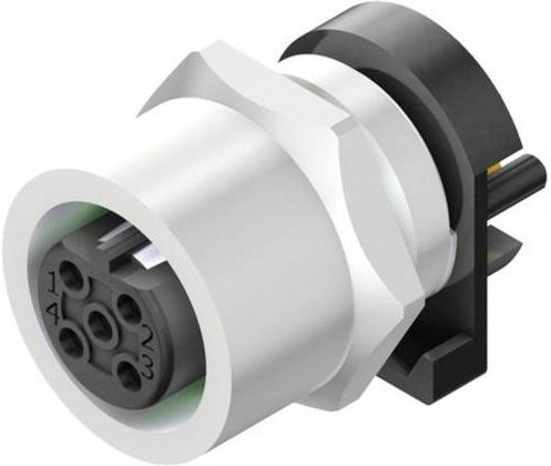 Weidmüller Sensor-Aktor-Steckverbinder 2424020000 unkonfektioniert, 4 Polzahl, grau, 10 Stück - Bild 1