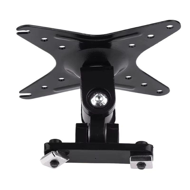 AliS8 Wandhalterung für Monitore mit Button-Box, VESA-Halterung 50 mm 75 mm 100 mm, 2-Achsen-verstellbare Montage für Sim-Rig, Schwarz - Bild 4