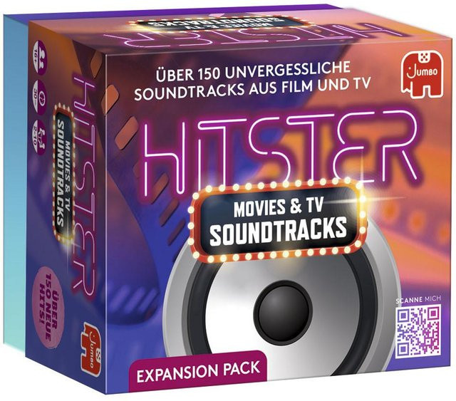 Jumbo Hitster Movies & TV Soundtracks Erweiterung Partyspiel - Bild 1