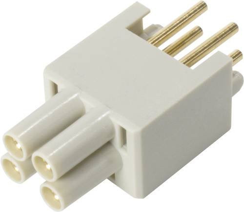 HARTING Buchsengehäuse 4 Löten in Weiß 09465004402 - Bild 1