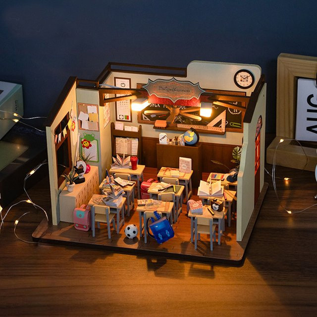StartCabin Puppenhaus-Miniatur-Bausatz, DIY-Puppenhaus-Modell, Bunt / Mehrfarbig - Bild 1