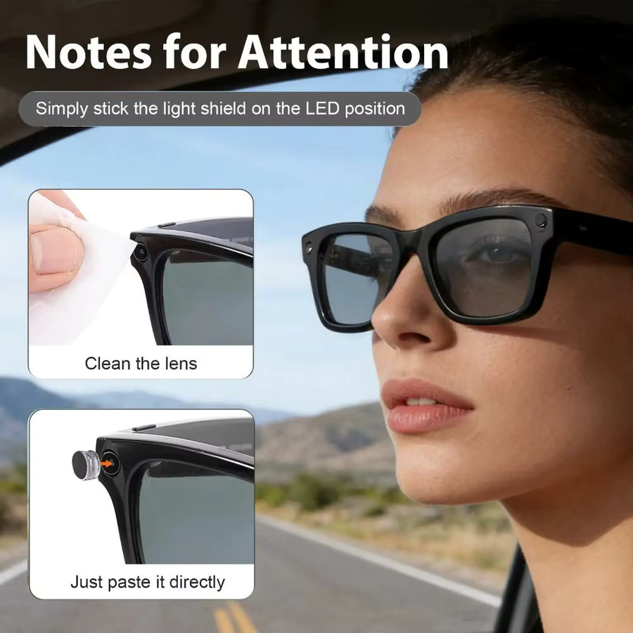 BAPPSUS Nasenpads, 14-in-1 LED-Lichtabdeckung, Schwarz - Bild 3