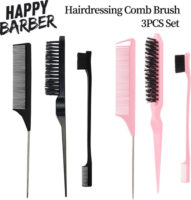 Happy Barber Haar-Styling-Kamm Set, Unisex - Bild 1