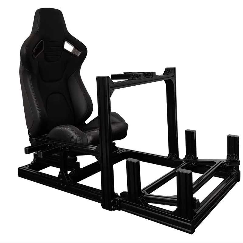 Fanatec DD Pro Rig Menulator Driving PS Racing Cockpit aus Aluminium in Schwarz - Bild 2