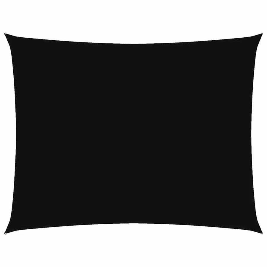 Furnicato Sonnensegel aus PU-beschichtetem Oxford-Gewebe, rechteckig, Schwarz, Breite: 35 m, Tiefe: 5 m - Bild 2