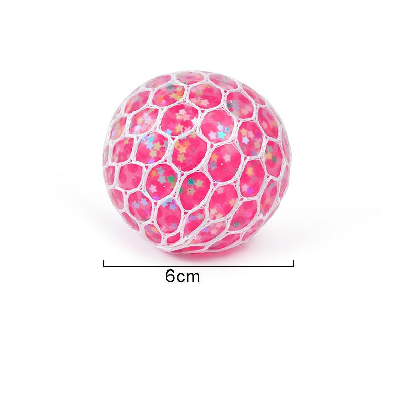 Linyi toy Squishy Ball 3D Bunt Stern - Bild 2