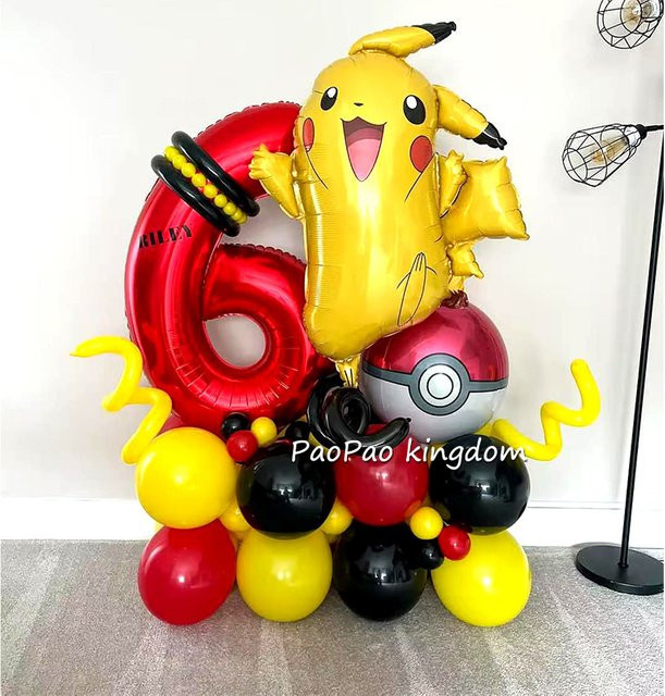 Potdemiel Pikachu Ballonset - Bild 1