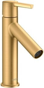 Hansgrohe Axor Starck A Waschtisch-Einhebelmischer mit schwenkbarem Auslauf in Brushed Brass - Bild 1
