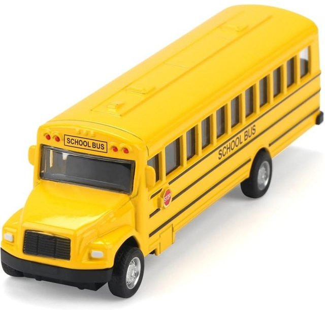 Fashnics Simulationslegierung Schulbus, Automodell, Gelb, ab 3 Jahre - Bild 1