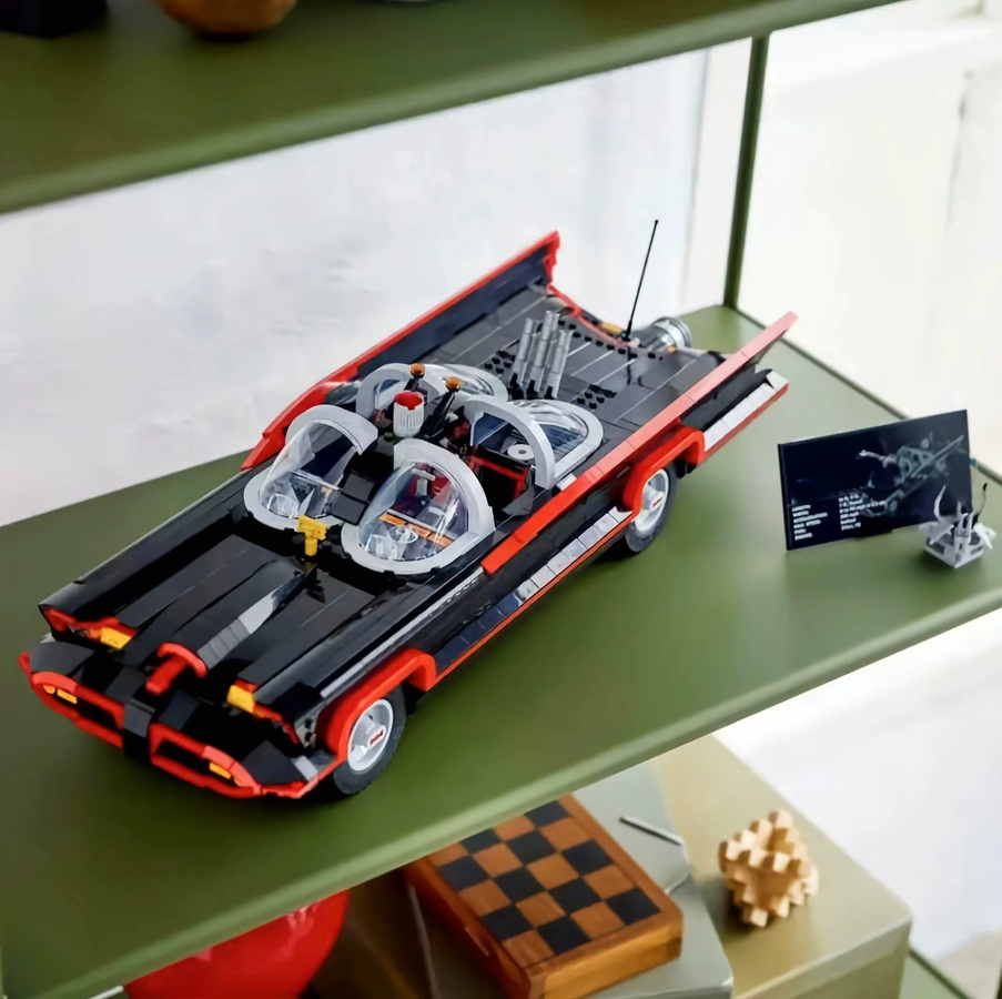 Disney Super Bat Batmobile Supercar Modell Baustein-Spielzeug, 1822 Teile - Bild 4