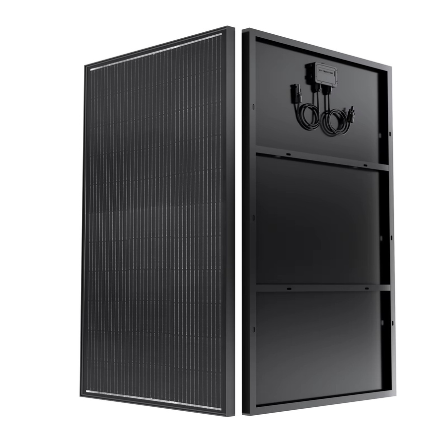 XINPUGUANG Monokristallines Solarpanel in Schwarz mit Aluminiumrahmen für 12V Batterien, Wohnmobile und Gartenhäuser, 18V 120W oder 240W PV-Modul - Bild 2