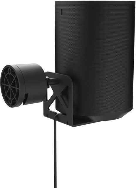 Hama Lautsprecher-Wandhalterung für Sonos Era 100/300, neigbar und schwenkbar, Schwarz - Bild 2