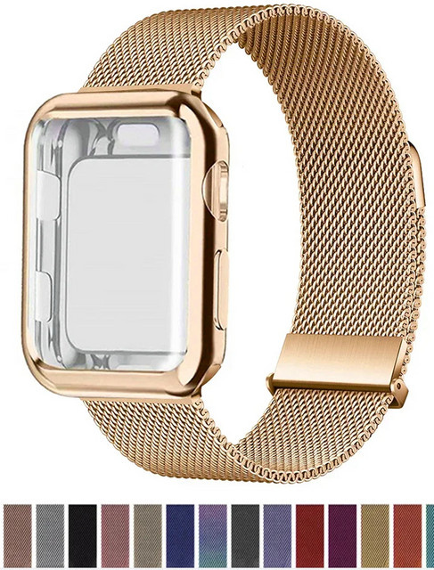 Uhrenarmband Milanaise, Edelstahl, Unisex - Bild 1