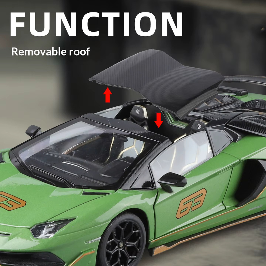 Maisto Lamborghini SVJ63, Automodell, 1:24 Maßstab, Metall - Bild 3