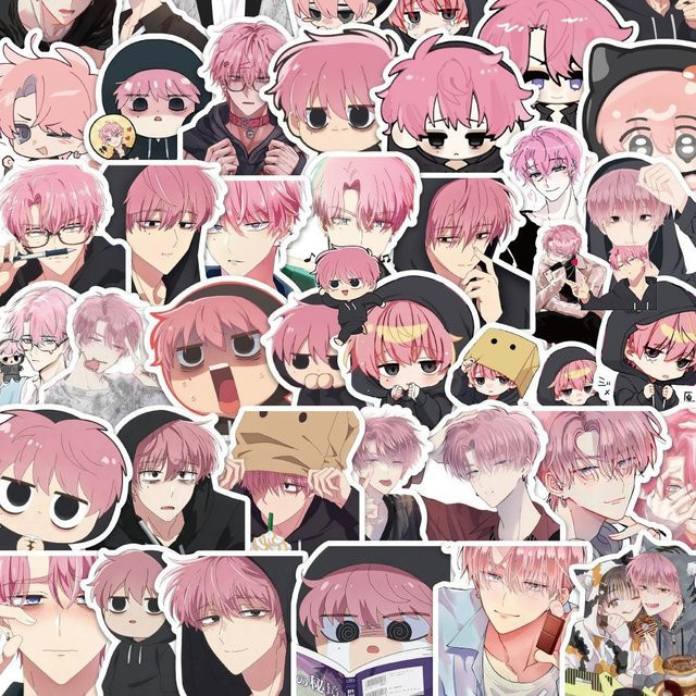 Tamon's B Side Anime-Aufkleber, multicolor, 10-teiliges Set - Bild 1