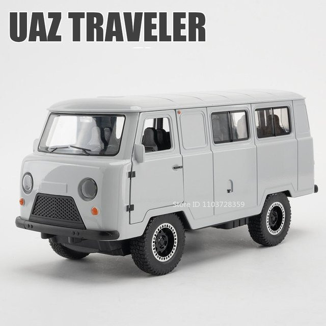 Linyi toy car Russland Uaz Hunter Spielzeugmodell, 1:18, mit Licht und Sound, ab 14 Jahren - Bild 1