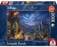 Schmidt Spiele Puzzle Disney Die Schöne und das Biest von Thomas Kinkade mit 1000 Teilen - Bild 1