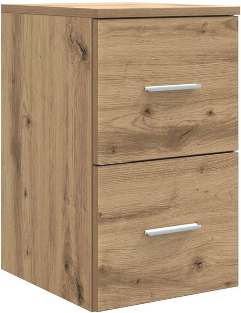 vidaXL Badezimmerschrank Modern in Artisan-Eiche, Braun, B/T/H: 30 x 35 x 50 cm - Bild 1