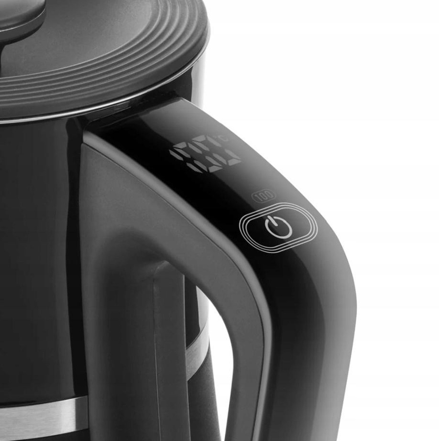 Elektrischer Wasserkocher Hyundai VK309 mit Temperaturregelung, Schwarz, 1,7 l - Bild 2