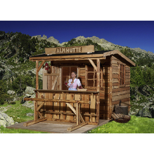 WEKA Gartenhaus 820 A Gr.2 aus Holz in Beige mit B/H/T: 340 x 240 x 350 cm - Bild 3