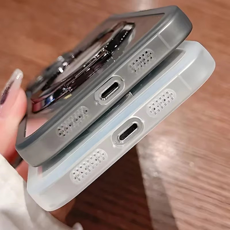 Motorola Silikon-Schutzhülle mit magnetischem Ringständer in Blau für Moto Edge 70 Fusion 60 50 Ultra Pro NEO G67 G77 G17 G86 G56 G66YJ G06 Power - Bild 4