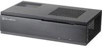 SilverStone ML06B HTPC-Gehäuse in Schwarz mit USB 3.0 und USB-C für Mini-ITX-Mainboards - Bild 1
