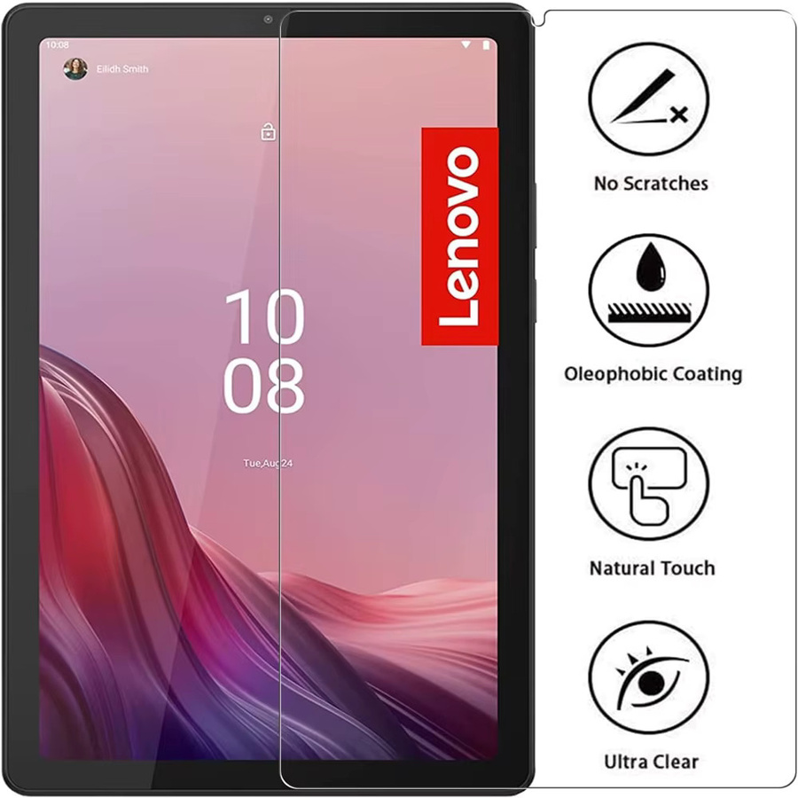 2 Stück Displayschutzfolie aus gehärtetem Glas für Lenovo Tab M9 9,0 Zoll TB-310FU TB-310, transparent, Anti-Fingerprint und HD-Schutz - Bild 6
