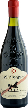 Winiveria Mukuzani Rotwein, Saperavi, Georgien, 2023, 0,75 l
