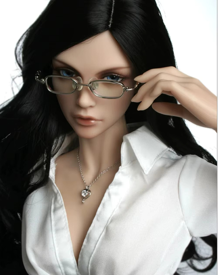 Dollhua BJD/SD Puppe Jessica in Weiß aus Harz, Höhe: 63 cm - Bild 4