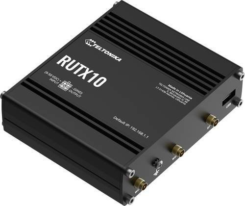 Teltonika RUTX10 Dual-Band WLAN Router mit Bluetooth in Schwarz - Bild 1