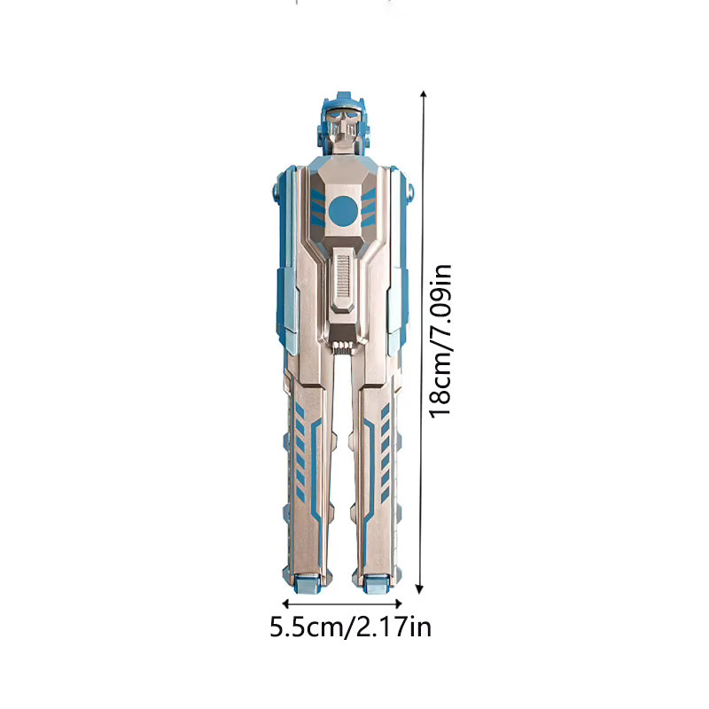 Kreative Roboter-Transformer Gelstifte in 4 Farben mit 0,5 mm Stiftstärke für Kinder und Schüler - Bild 2