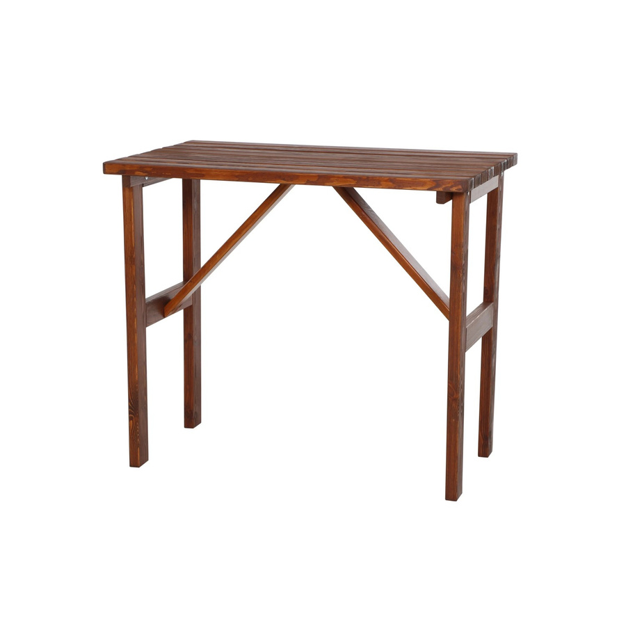 Fun Star Bartisch Tessin aus Kiefernholz in Braun, B/T/H: 125 x 78,5 x 108 cm - Bild 2