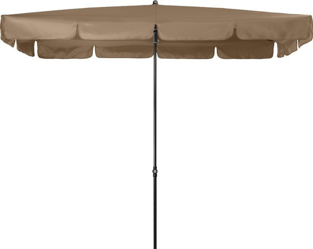Doppler Sonnenschirm Sunline Waterproof III in Greige mit UV 80+ Schutz, B: 260 cm, T: 150 cm - Bild 1