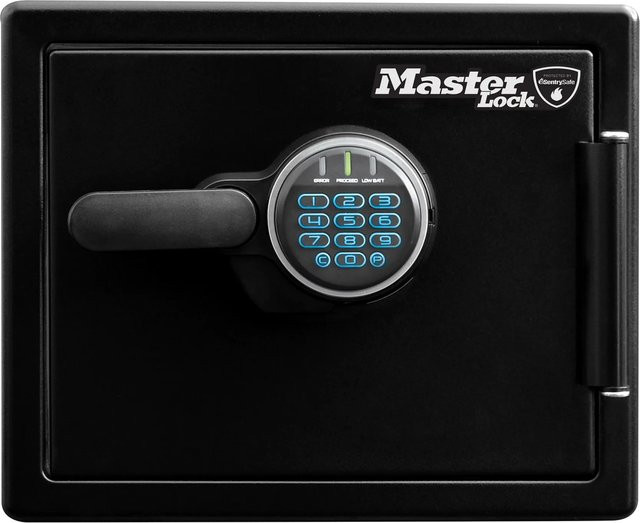 Master Lock Sicherheitstresor LFW082FTC Feuer- und Wasserbeständig Schwarz mit digitaler Kombination und 22,9 l Volumen - Bild 1
