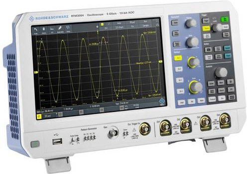 Rohde & Schwarz R&S RTM-BNDL Digital-Oszilloskop 100MHz 5 GSa/s 80 Mpts 10 Bit in Weiß - Bild 1