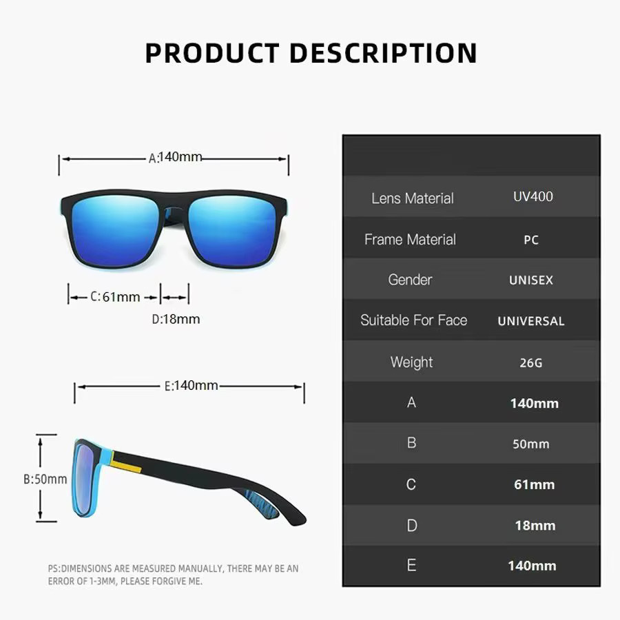 WSZ Sonnenbrille, Unisex, Vollrand, Square, Kunststoff, Multicolour - Bild 2