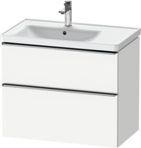 Duravit Waschtischunterschrank D-Neo in Weiß, Wandhängend, B: 78,4 cm, T: 45,2 cm, H: 62,5 cm - Bild 1