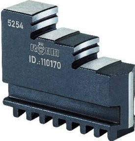 Röhm Dreibacken-Satz DIN6350DB 80mm in Schwarz - Bild 1