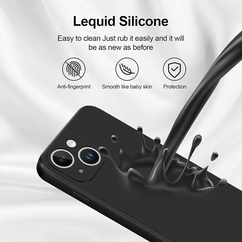 Schutzset für Apple iPhone mit schwarzer stoßfester Handyhülle und 2 Stück gehärtetem Glas - Bild 2