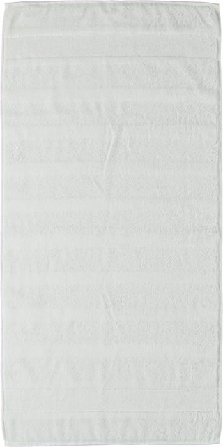 Cawo Handtuch NOBLESSE² UNI in Weiß aus flauschigem Baumwoll-Frottier - Bild 1