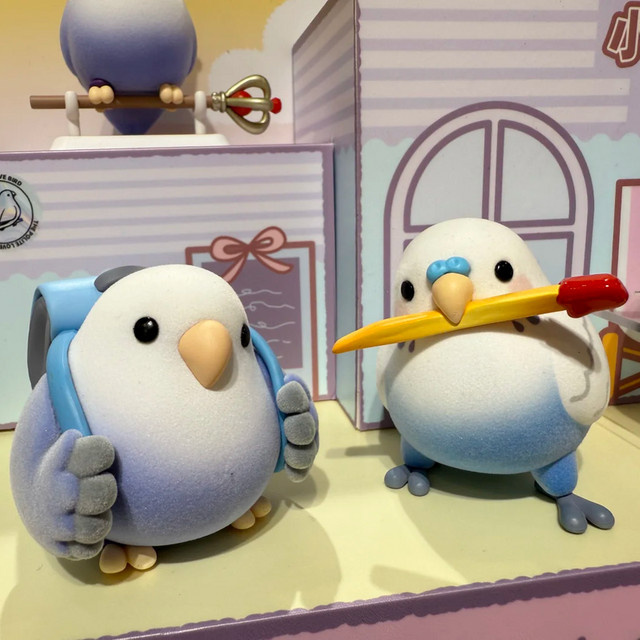 Bandai Original Little Bird Taro Balls Bad Birdie Mini Pro Max Serie Blind Box Puppe Ornament, Bunt / Mehrfarbig - Bild 1