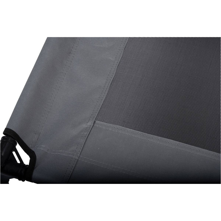 Maxxpro Haustierbett für Hunde aus Polyester, grau, B/H/L: 81 x 17 x 64 cm - Bild 3