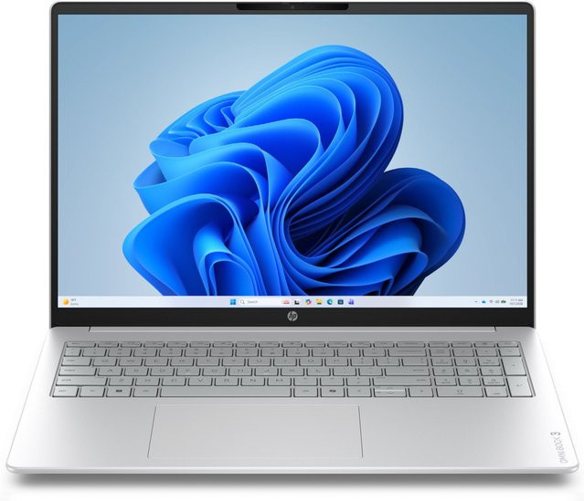 HP OmniBook 3 16-by0655ng Notebook in Glacier Silver mit 16 Zoll Display, AMD Ryzen Prozessor, 16 GB RAM, 512 GB SSD und Windows 11 - Bild 1