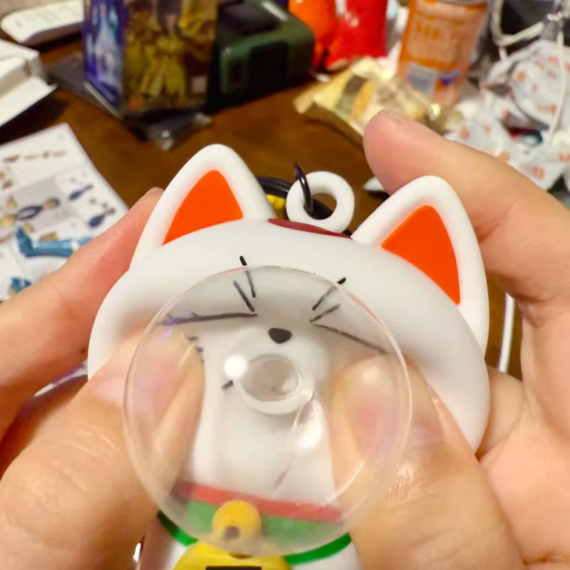 Bandai Heißer Dandadan Gu Mei Turbo Oma Pop & Blase Spielzeug, Squishy Schlüsselbund Anhänger - Bild 2