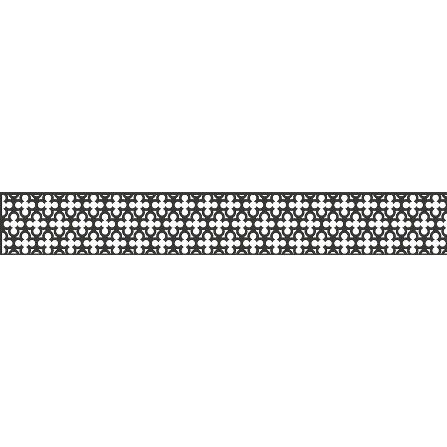 GroJa Steckzaun Designeinsatz Oriental in Anthrazit Schwarz, B/H: 180 x 30 cm - Bild 2